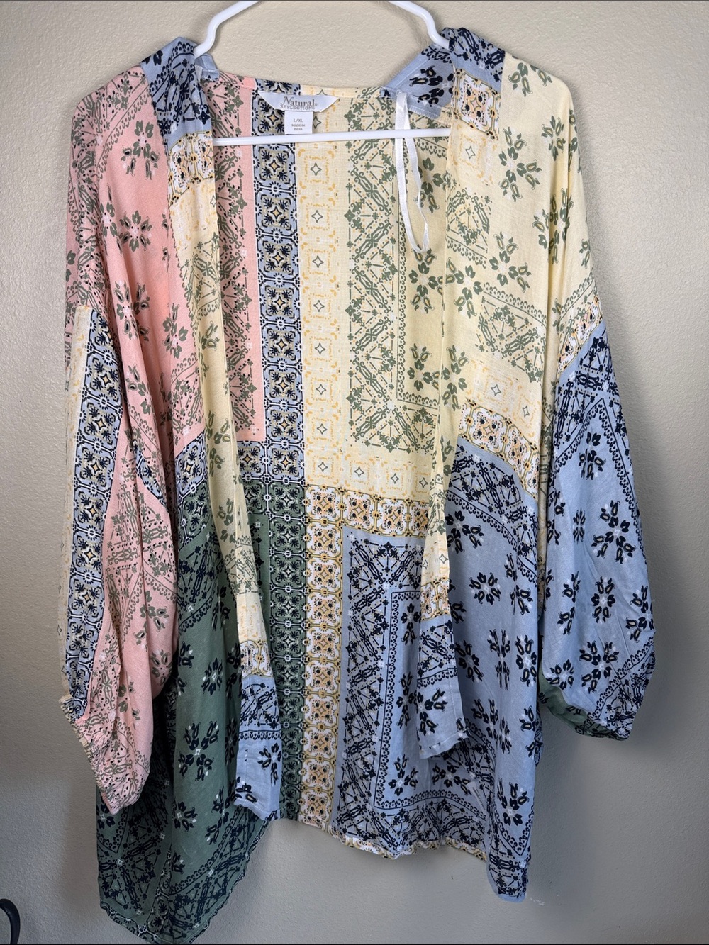 Catalina Boho Kimono Top - Multicolor